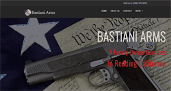 Desktop Screenshot of bastianiarms.net